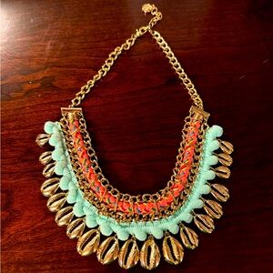 Lilly Pulitzer Gold Necklce